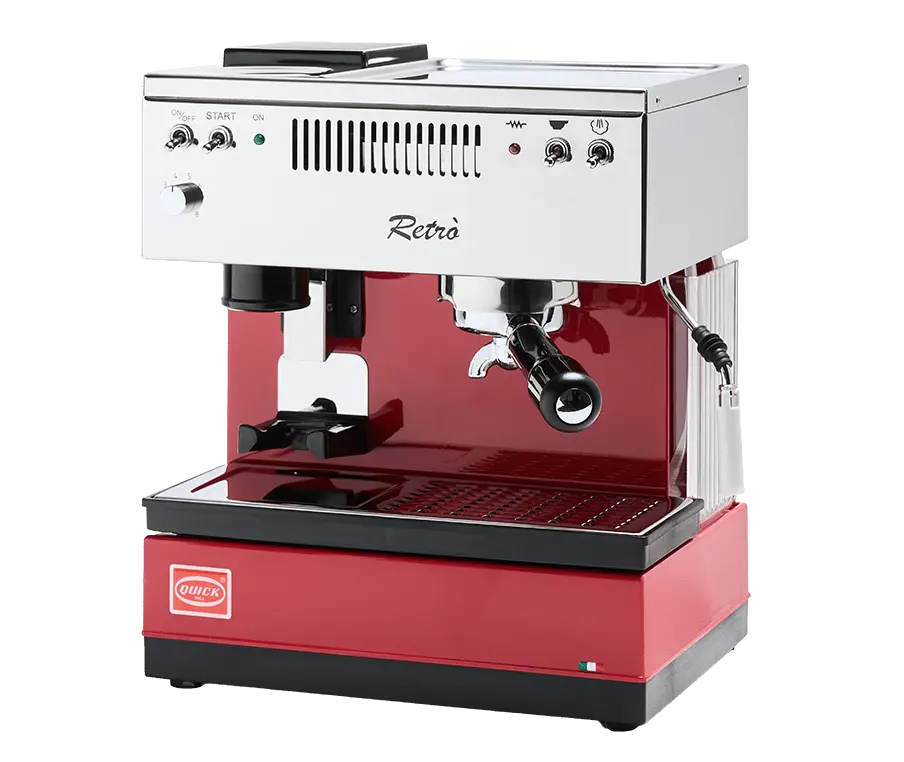 Quick Mill Retrò - Kompaktný retro espresso stroj s mlynčekom - Barista a Espresso