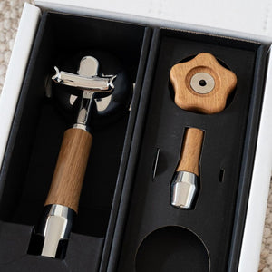 Handtagssatser i trä - Barista och Espresso