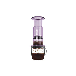 Priehľadný fialový AeroPress