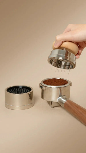 Sada príslušenstva Pucks Espresso - drevený TIMEMORE