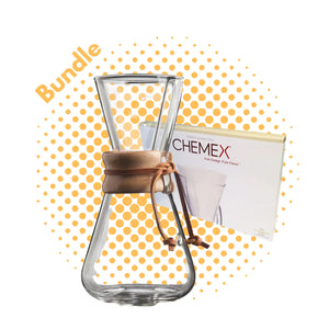 Chemex 3 šálky + 100 filtrov ESPRESSO GEAR