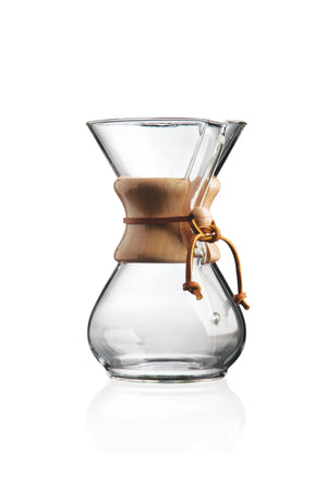 Chemex 6 ŠÁLKOV + 100 filtrov ESPRESSO VÝBAVA
