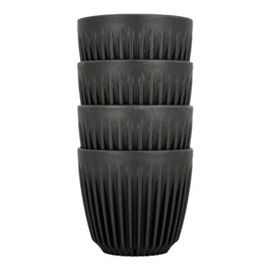 Hrnček 6oz Charcoal 4ks - Huskee HUSKEE