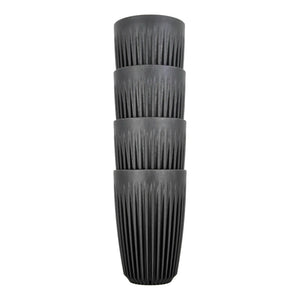 Hrnček 12oz Charcoal 4 ks - Huskee HUSKEE
