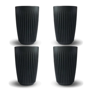 Hrnček 12oz Charcoal 4 ks - Huskee HUSKEE