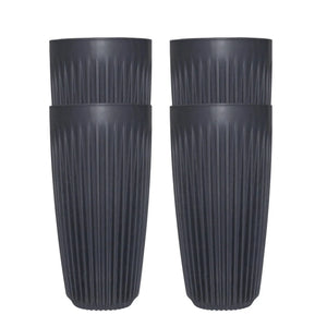 Hrnček 16oz Charcoal 4ks - Huskee HUSKEE