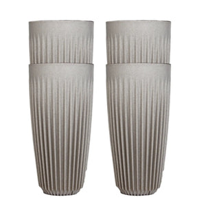 Hrnček 16oz prírodný 4 ks - Huskee HUSKEE