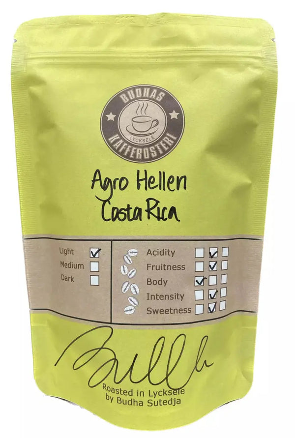 Agro Hellen - Hela bôny svetlo/stredne pražené na filtrovanú prípravu 250g - Barista a Espresso