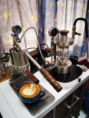 Aleman Sniper espresso stroj s manuálnou pákou | Precision Tower z nehrdzavejúcej ocele