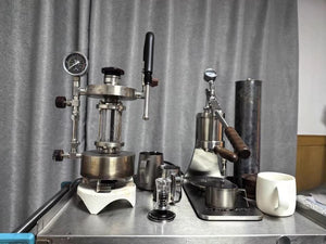 Aleman Sniper espresso stroj s manuálnou pákou | Precision Tower z nehrdzavejúcej ocele