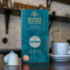 Brasilien Single Origin Kaffekapslar - Barista och Espresso