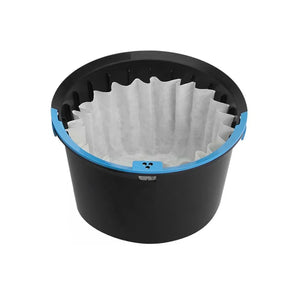 Čierny filter košík pre dávkový kávovar s papierovým filtrom, súčasť EspressoGear, Fellow, náhradné diely, všetko o káve.