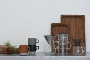 Karaff Pourover LAB med SS - filter 300ml - Barista och Espresso