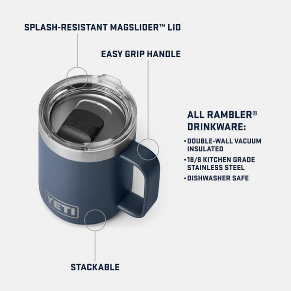 Rambler Mugg 295ml - Vit - Barista och Espresso