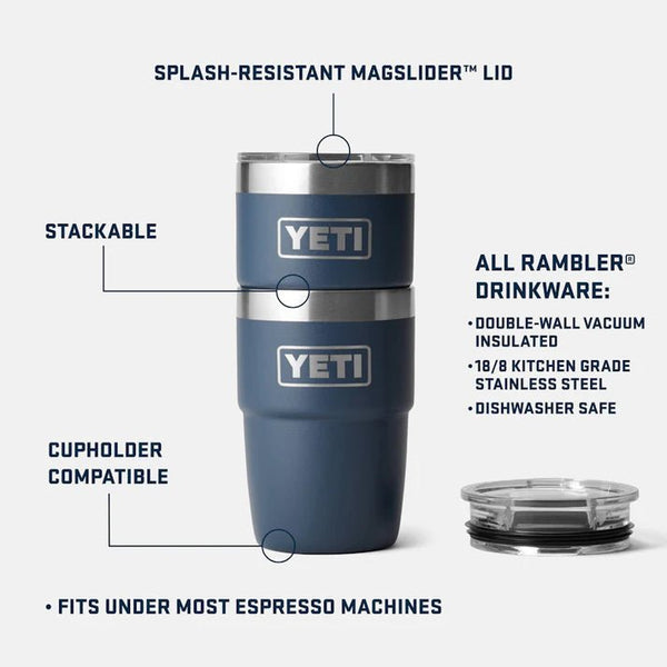 Rambler Stapelbar Kopp 236ml - Seafoam - Barista och Espresso