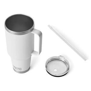 Rambler Straw Mugg 1,2L - Vit - Barista och Espresso