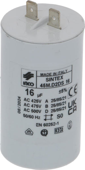 Eureka Kondensator 16 MF Helios 80 - Reservdel OEM nummer: 1013.0016
