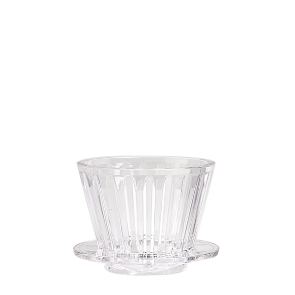 Timemore Crystal Eye B75 Plast Dripper - Genomskinlig - Barista och Espresso